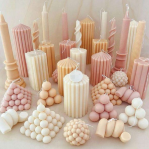 soy wax handmade scented shape art candle